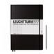 Блокнот Leuchtturm1917 Master Slim A4+, чорний, лінія 334917 фото 1