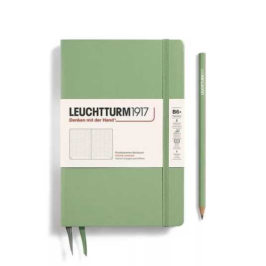 Купити Блокнот Leuchtturm1917, Paperback (B6+), Sage, Крапка