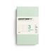 Блокнот Leuchtturm1917, Jottbook Pur, Pocket, Mint Green, 3 шт, крапка 400724 фото 1