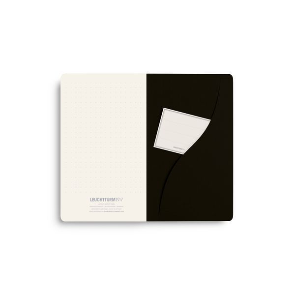 БлокнотиБлокнот Leuchtturm1917, Jottbook Pur, Pocket, Black, 3 шт, крапка придбати
