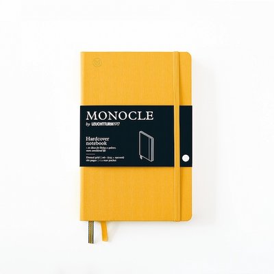 Блокнот MONOCLE & Leuchtturm1917, Paperback (В6+), Yellow, крапка 363359 фото