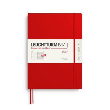 Щотижневик з нотатками Leuchtturm1917 Master (A4+) 2027 Cherry