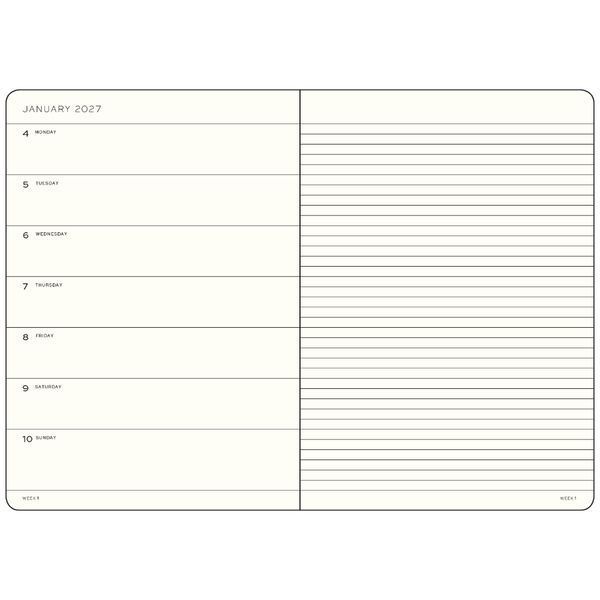 Щотижневик з нотатками Leuchtturm1917 Master (A4+) 2027 Cherry