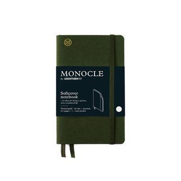 БлокнотиБлокнот MONOCLE&Leuchtturm1917, Кишеньковий, М'яка обкладинка, Olive, крапка придбати