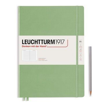 БлокнотиБлокнот Leuchtturm1917 Master Slim A4+,, Sage, лінія придбати