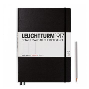 БлокнотиБлокнот Leuchtturm1917 Master Slim A4+, чорний, крапка придбати