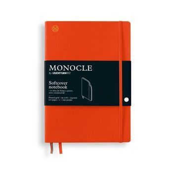 БлокнотиБлокнот MONOCLE & Leuchtturm1917, Composition (В5), М'яка обкладинка, Mandarin, крапка придбати