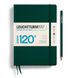 Блокнот Leuchtturm1917 120G Edition, Середній, Forest Green, Лінія 370342 фото 1