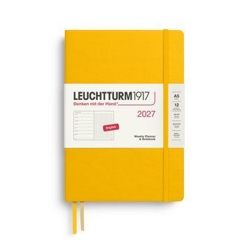 Щотижневик з нотатками Leuchtturm1917 Medium (A5) 2027 Sunflower (крапка)