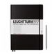 Блокнот Leuchtturm1917 Master Slim A4+, чорний, клітинка 310174 фото 1