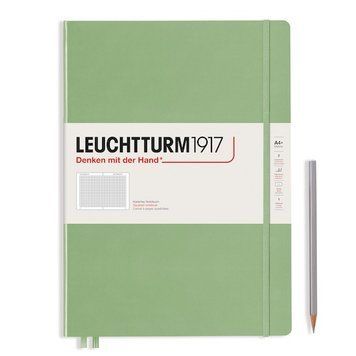 БлокнотиБлокнот Leuchtturm1917 Master Slim A4+, Sage, клітинка придбати