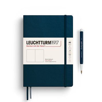 БлокнотиБлокнот Leuchtturm1917, Середній, Deep Sea, Чисті аркуші придбати