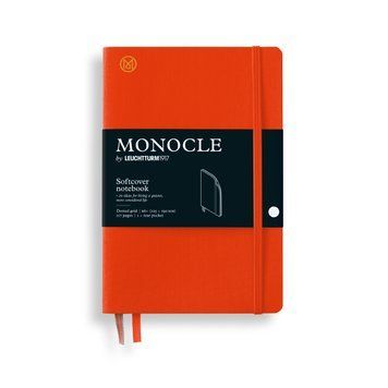 БлокнотиБлокнот MONOCLE & Leuchtturm1917, Paperback (В6+), М'яка обкладинка, Mandarin, крапка придбати