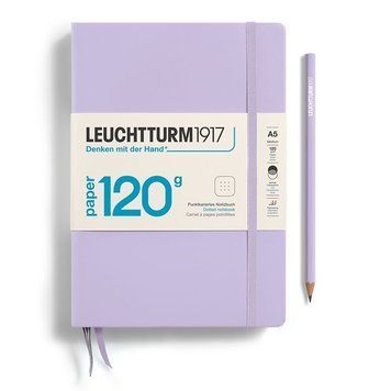 БлокнотиБлокнот Leuchtturm1917 120G Edition, Середній, Lilac, Крапка придбати