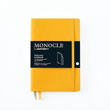 БлокнотиБлокнот MONOCLE & Leuchtturm1917, Paperback (В6+), М'яка обкладинка, Yellow, крапка придбати