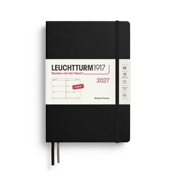 Щотижневик Leuchtturm1917 Medium (A5) 2027 Black