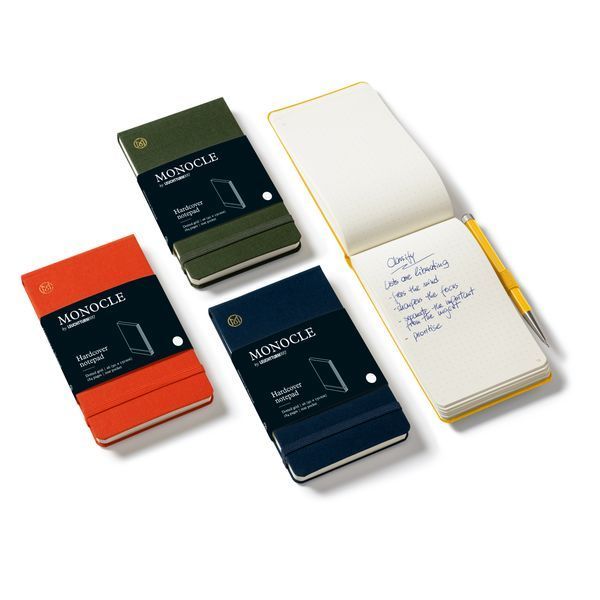 Репортерський блокнот MONOCLE & Leuchtturm1917 Кишеньковий, Mandarin, крапка