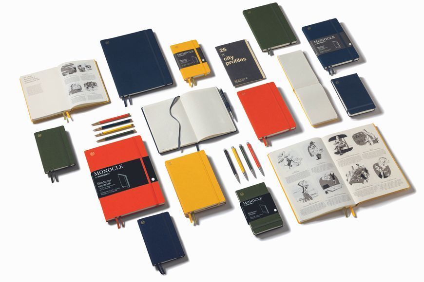 Репортерський блокнот MONOCLE & Leuchtturm1917 Кишеньковий, Mandarin, крапка