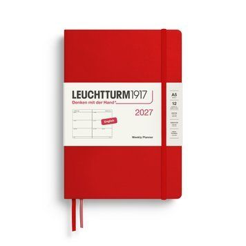 Щотижневик Leuchtturm1917 Medium (A5) 2027 Cherry
