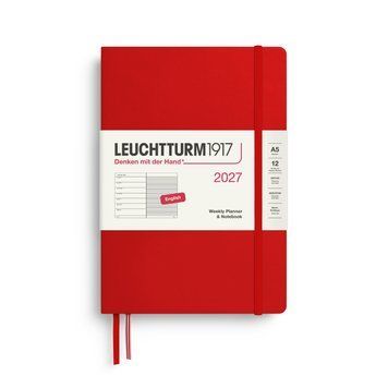Щотижневик з нотатками Leuchtturm1917 Medium (A5) 2027 Cherry