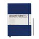 Блокнот Leuchtturm1917 Master Slim A4+, темно-синій, клітинка 342927 фото 1