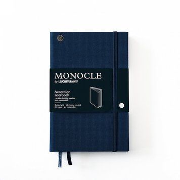 БлокнотиБлокнот-гаманець MONOCLE & Leuchtturm1917, Paperback (В6+), Navy, крапка придбати