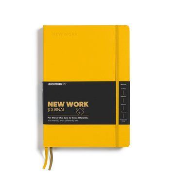 Блокнот Leuchtturm1917, New Work Journal, Composition (B5), Sunflower (англ)