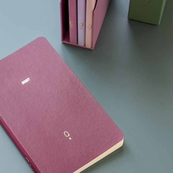 Квартальний щоденник Leuchtturm1917, набір з 4-х блокнотів Pocket (A6) 2027 Shades of Rose