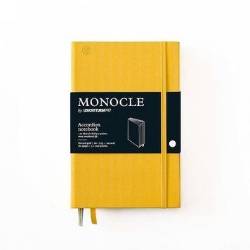 БлокнотиБлокнот-гаманець MONOCLE & Leuchtturm1917, Paperback (В6+), Yellow, крапка придбати