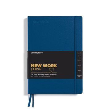 Блокнот Leuchtturm1917, New Work Journal, Composition (B5), Indigo (англ)
