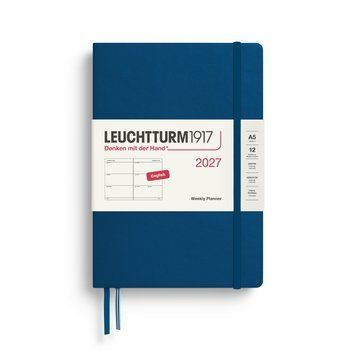 Щотижневик Leuchtturm1917 Medium (A5) 2027 Indigo