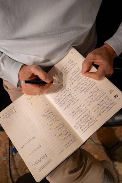 Блокнот Leuchtturm1917, New Work Journal, Composition (B5), Indigo (англ)