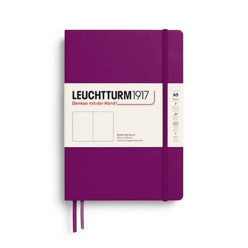 БлокнотиБлокнот Leuchtturm1917, Середній, Burgundy, Чисті аркуші придбати