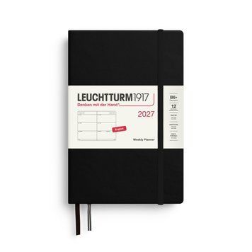 Щотижневик Leuchtturm1917 Paperback (B6+) 2027 Black