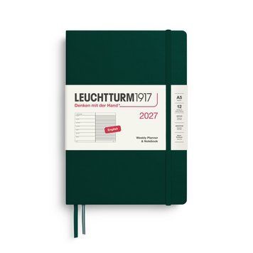 Щотижневик з нотатками Leuchtturm1917 Medium (A5) 2027 Forest Green