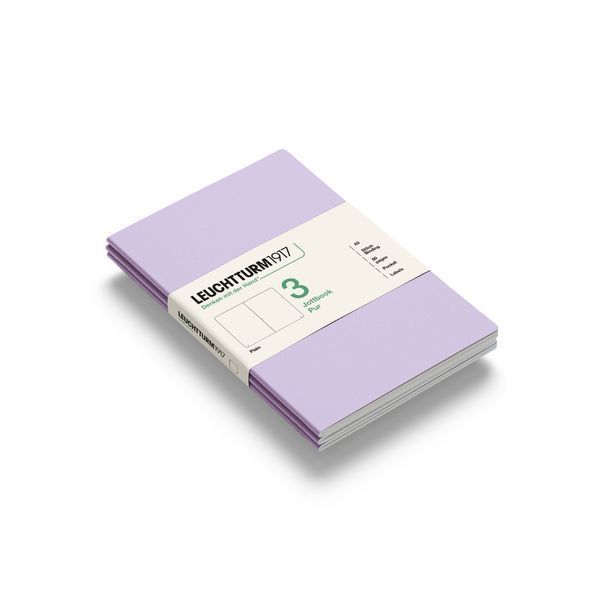БлокнотиБлокнот Leuchtturm1917, Jottbook Pur, Medium, Lilac, 3 шт, чисті аркуші придбати