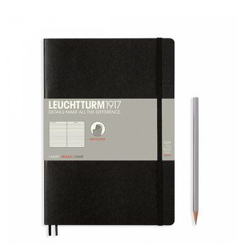 БлокнотиБлокнот Leuchtturm1917 Composition (B5), М'яка обкладинка, чорний, лінія придбати