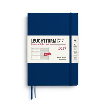 Щотижневик з нотатками Leuchtturm1917 Medium (A5) 2027 Navy