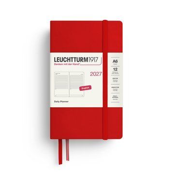 Щоденник Leuchtturm1917 Pocket (A6) 2027 Cherry