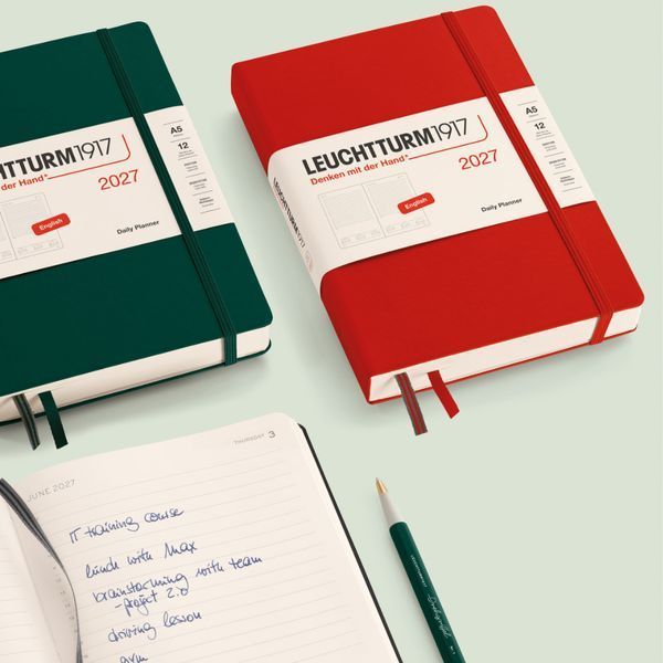 Щоденник Leuchtturm1917 Pocket (A6) 2027 Cherry