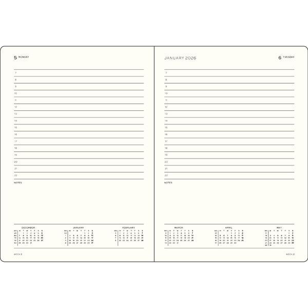 Щоденник Leuchtturm1917 Pocket (A6) 2027 Cherry