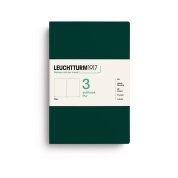 БлокнотиБлокнот Leuchtturm1917, Jottbook Pur, Medium, Forest Green, 3 шт, чисті аркуші придбати