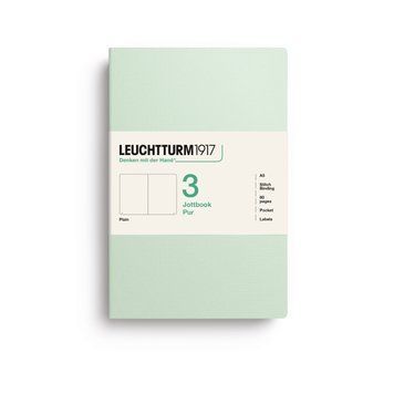 БлокнотиБлокнот Leuchtturm1917, Jottbook Pur, Medium, Mint Green, 3 шт, чисті аркуші придбати