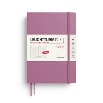 Щоденник Leuchtturm1917 Medium (A5) 2027 Dusty Rose (крапка)