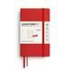 Щотижневик з нотатками Leuchtturm1917 Pocket (A6) 2027 Cherry 400226 фото 1
