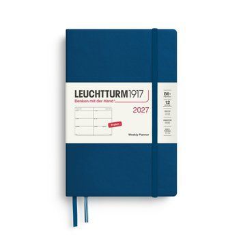 Щотижневик Leuchtturm1917 Paperback (B6+) 2027 Indigo