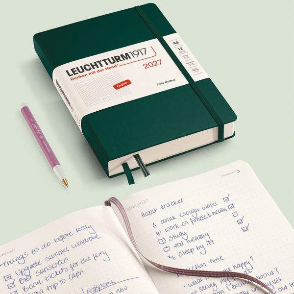 Щоденник Leuchtturm1917 Medium (A5) 2027 Sunflower (крапка)