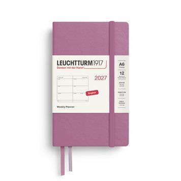 Щотижневик Leuchtturm1917 Pocket (A6) 2027 Dusty Rose
