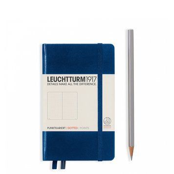 БлокнотиБлокнот Leuchtturm1917 Кишеньковий, темно-синій, крапка придбати