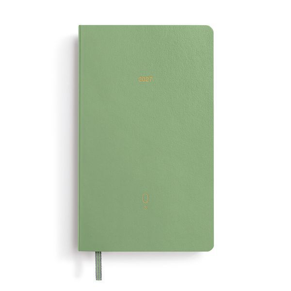 Квартальний щоденник Leuchtturm1917, набір з 4-х блокнотів Pocket (A6) 2027 Shades of Green